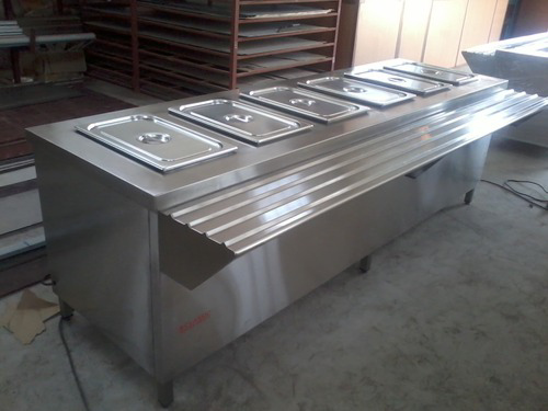 Six Pan Bain Marie Counter