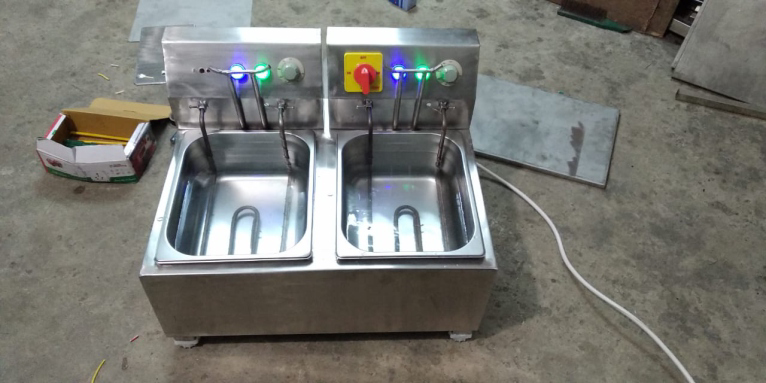 Double Tank Electric Deep Fryer